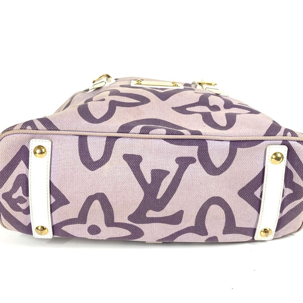 LOUIS VUITTON M95680 クルーズライン タイシエンヌPM タイシエンヌ PM カバン トートバッグ 肩掛け ショルダーバッグ レザー/キャンバス レディース リラ パープル