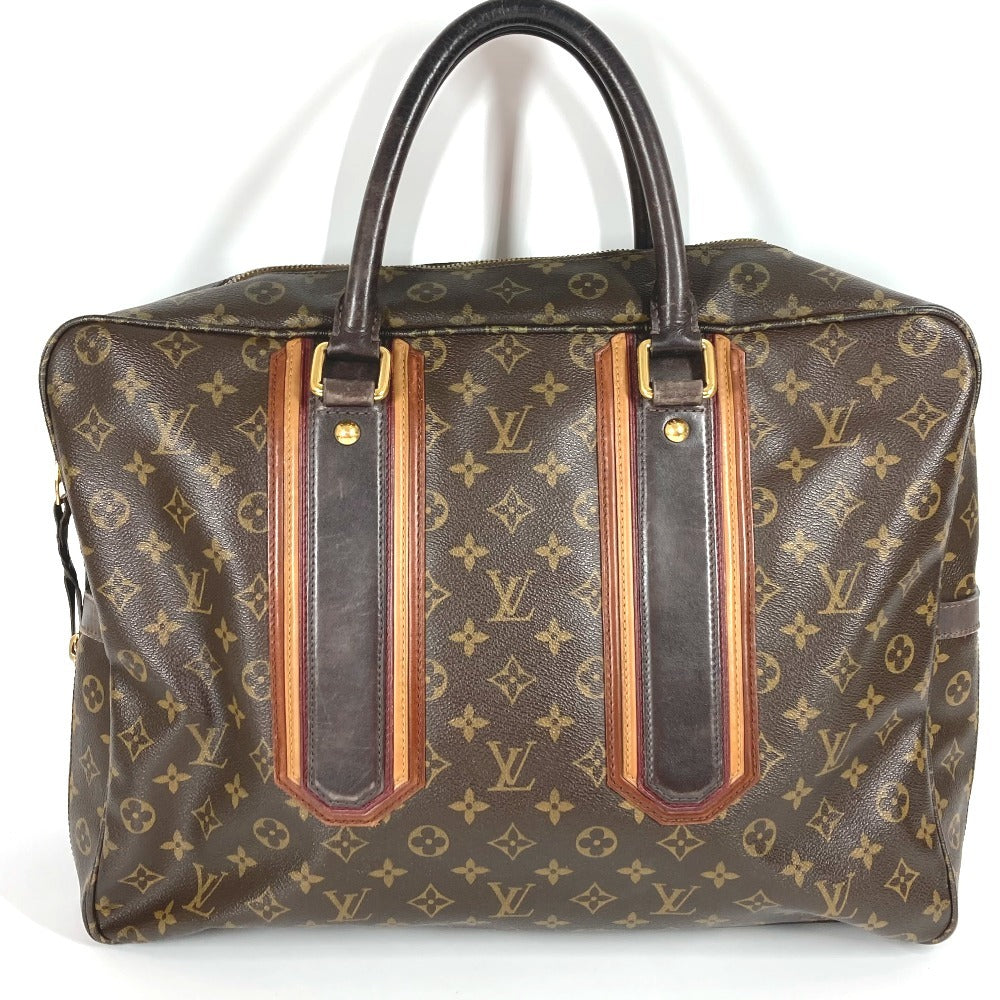 LOUIS VUITTON M95531 モノグラムベキア アントラシット ポルト ドギュマン ボストンバッグ カバン ハンドバッグ ビジネスバッグ モノグラムキャンバス ユニセックス ブラウン