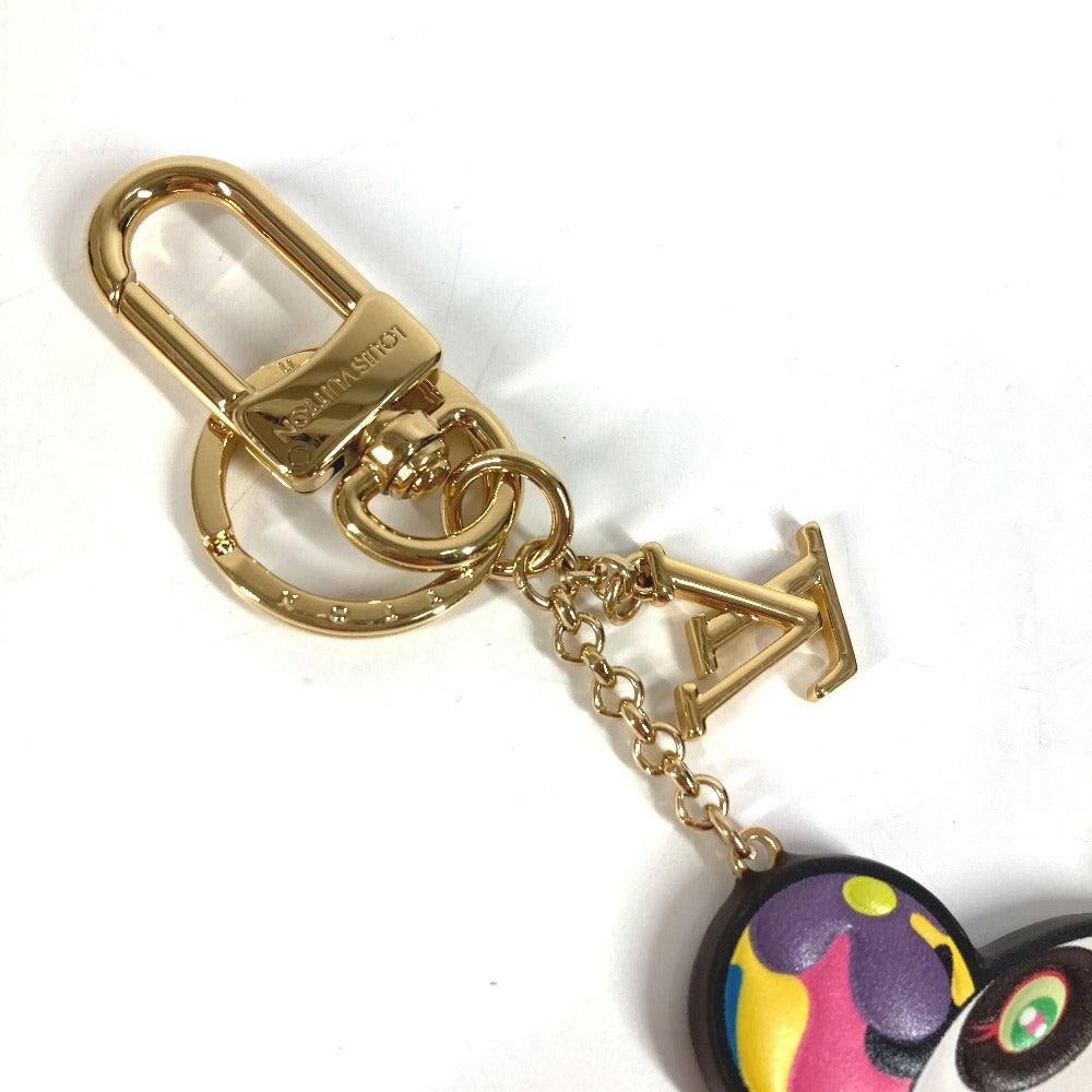 LOUIS VUITTON M02467 モノグラム LV×TM キーホルダー・スーパーフラット バッグチャーム 村上パンダ 村上隆 パンダ キーホルダー モノグラムキャンバス レディース ブラウン