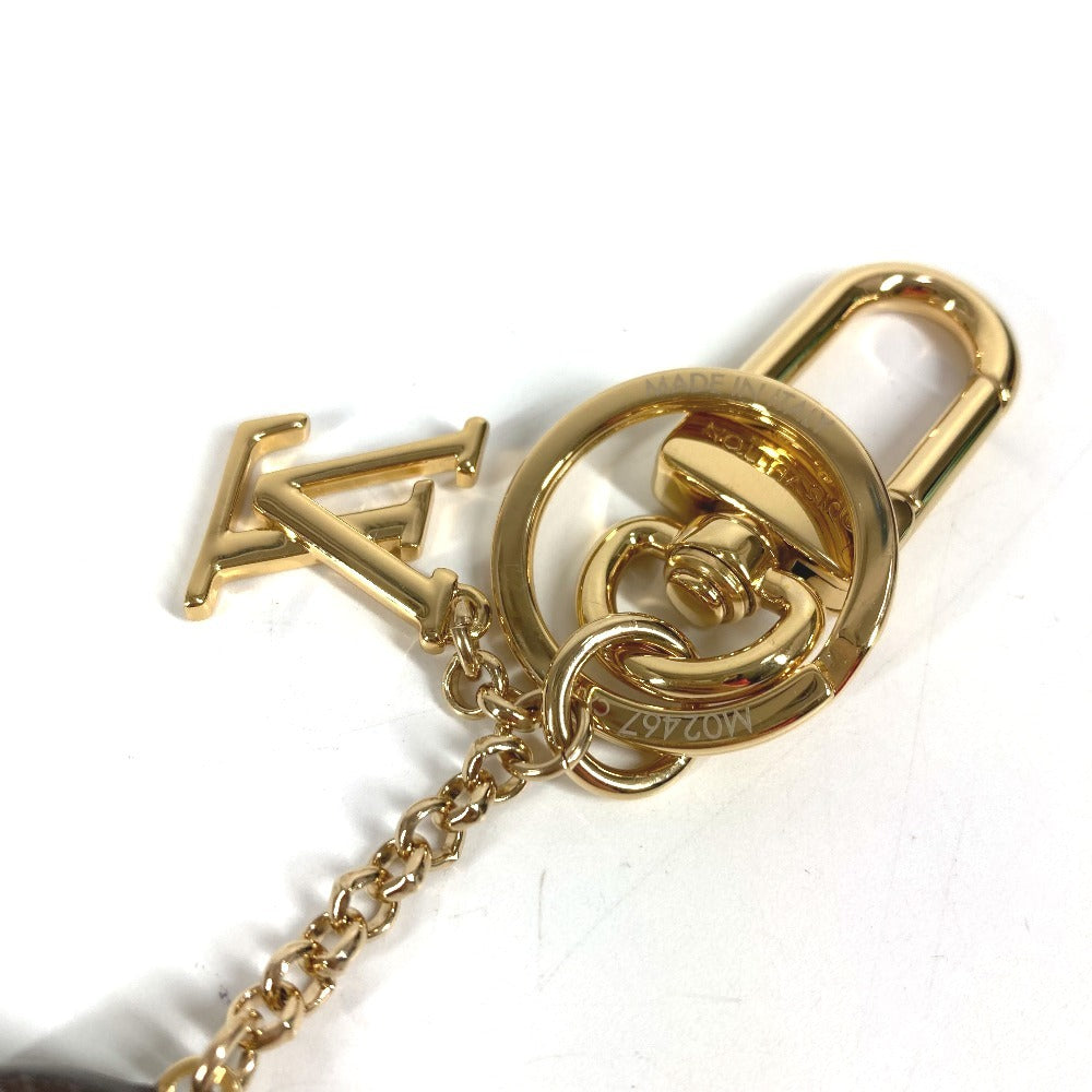 LOUIS VUITTON M02467 モノグラム LV×TM キーホルダー・スーパーフラット バッグチャーム 村上パンダ 村上隆 パンダ キーホルダー モノグラムキャンバス レディース ブラウン