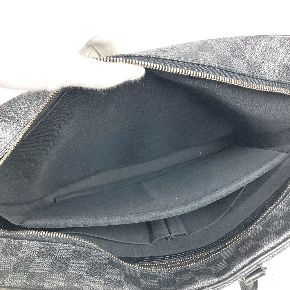 LOUIS VUITTON N41123 ダミエグラフィット ポルトドキュマン ヴォワヤージュGM カバン ハンドバッグ ショルダーバッグ トートバッグ 2WAYバッグ ビジネスバッグ ダミエグラフィットキャンバス ユニセックス ブラック