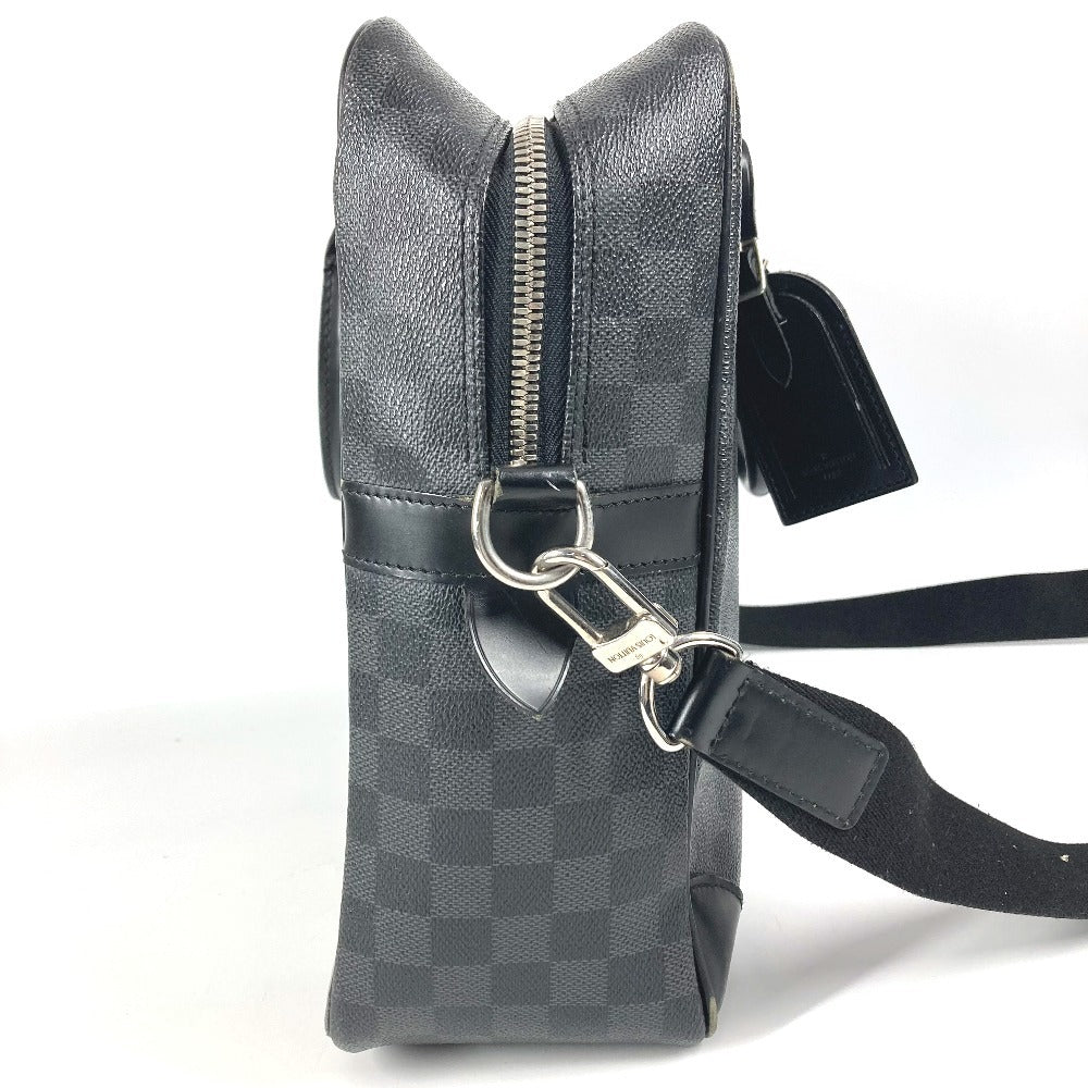 LOUIS VUITTON N41123 ダミエグラフィット ポルトドキュマン ヴォワヤージュGM カバン ハンドバッグ ショルダーバッグ トートバッグ 2WAYバッグ ビジネスバッグ ダミエグラフィットキャンバス ユニセックス ブラック
