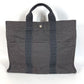 HERMES エールラインMM エールライン MM カバン トートバッグ ハンドバッグ キャンバス レディース グレー