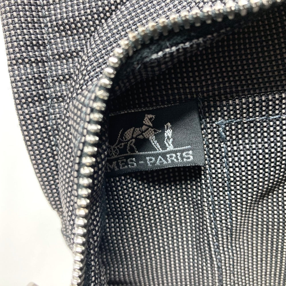 HERMES エールラインMM エールライン MM カバン トートバッグ ハンドバッグ キャンバス レディース グレー