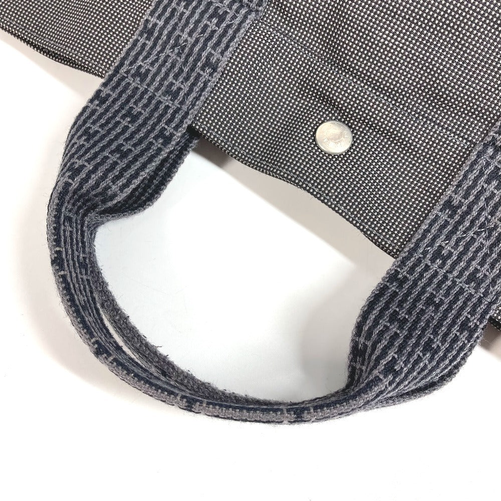 HERMES エールラインMM エールライン MM カバン トートバッグ ハンドバッグ キャンバス レディース グレー