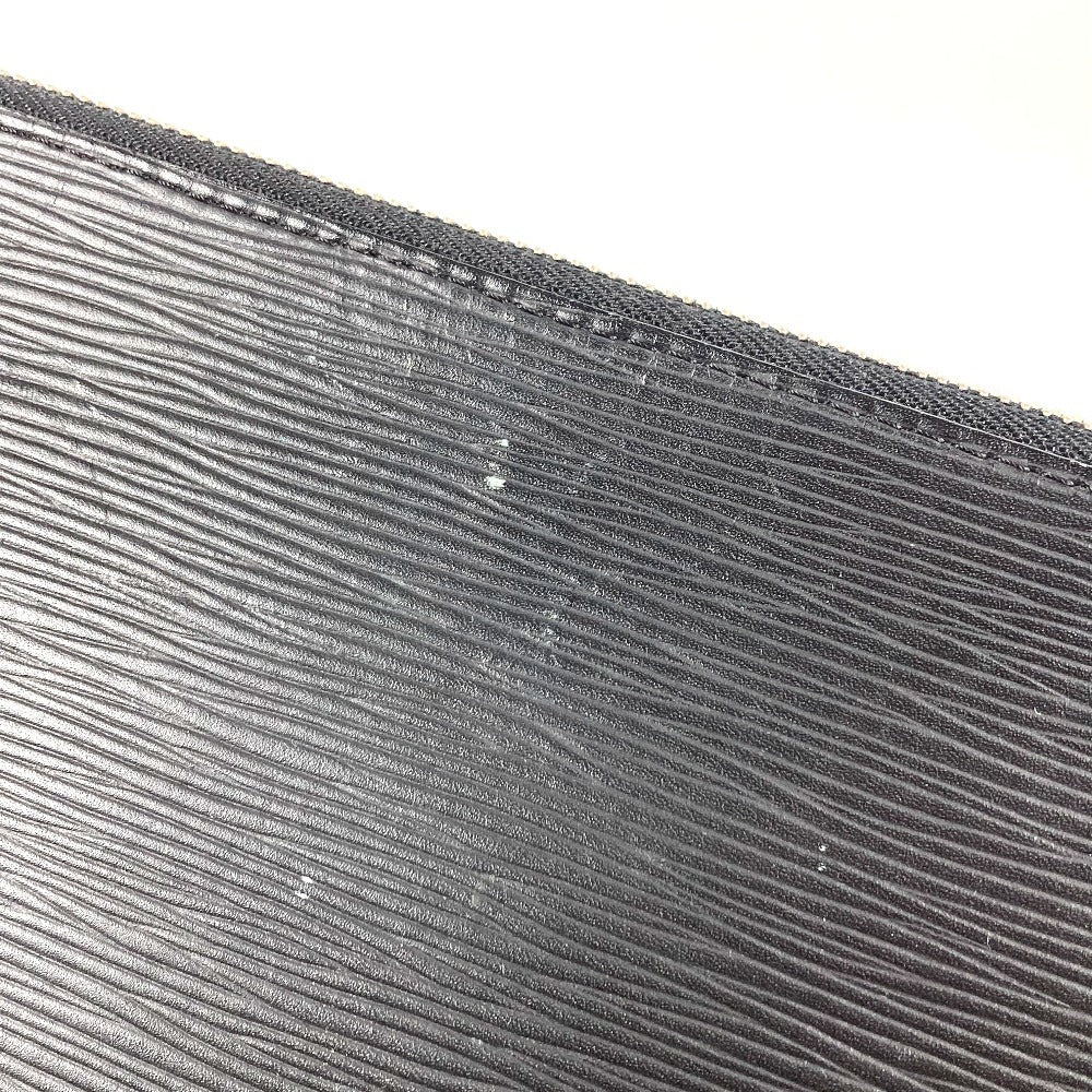 LOUIS VUITTON M68198 エピ LVサークル ポシェットジュールGM ポシェットジュール GM ポーチ L字ファスナー カバン セカンドバッグ クラッチバッグ エピレザー ユニセックス ブラック