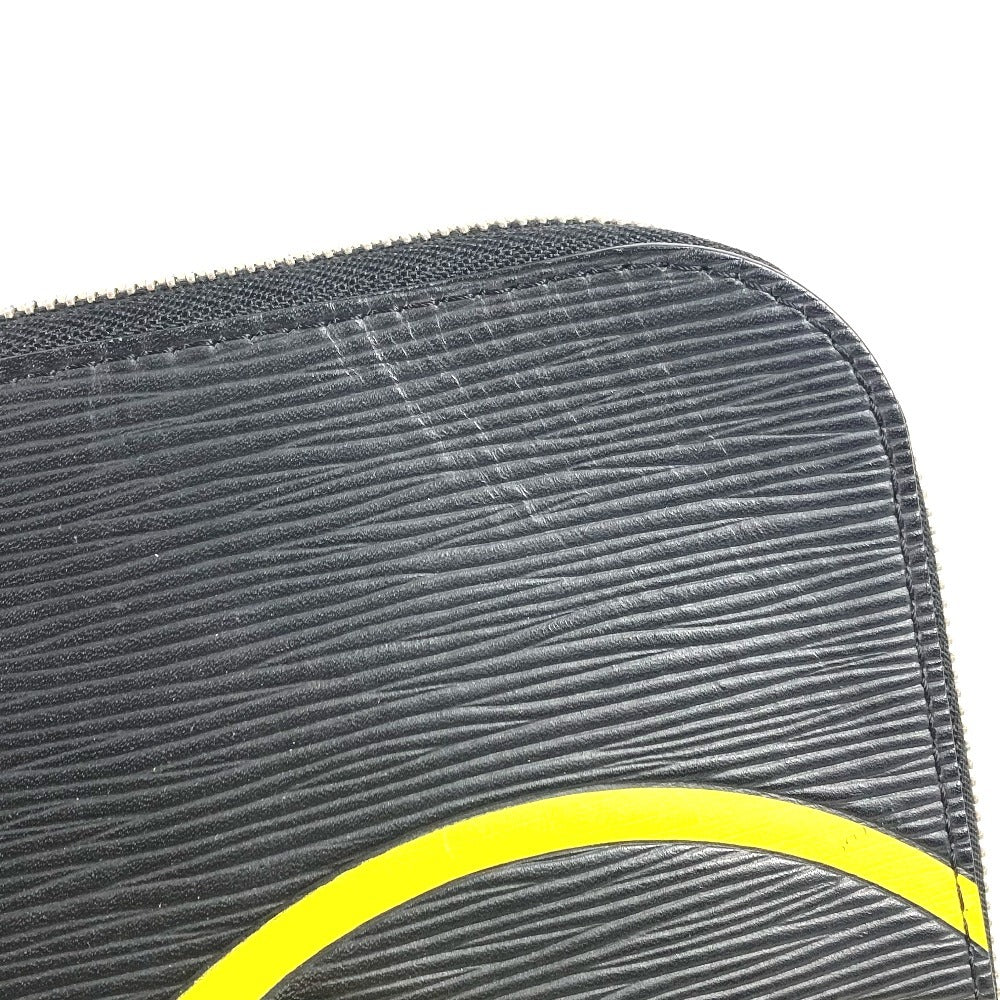 LOUIS VUITTON M68198 エピ LVサークル ポシェットジュールGM ポシェットジュール GM ポーチ L字ファスナー カバン セカンドバッグ クラッチバッグ エピレザー ユニセックス ブラック