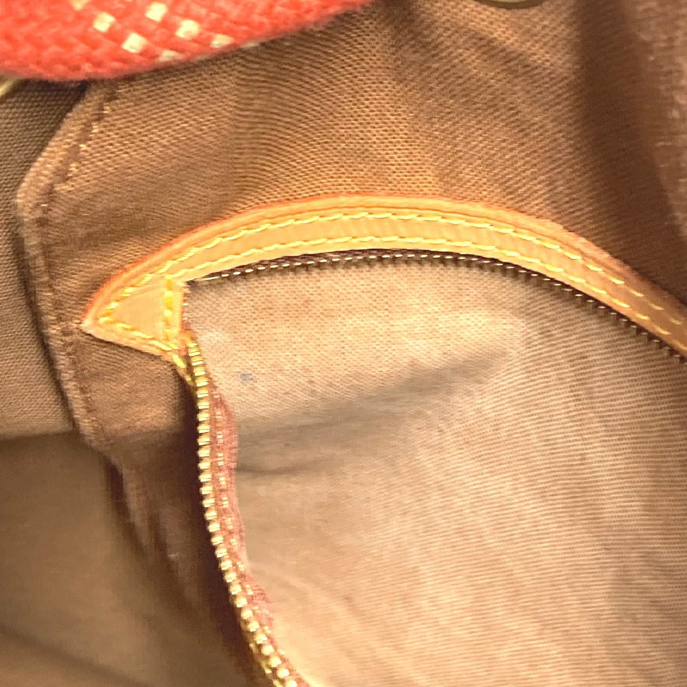 LOUIS VUITTON M80026 ルイヴィトンカップ 95 LVCUP サントロペ カバン 肩掛け 巾着バッグ ショルダーバッグ レザー/キャンバス ユニセックス アボガニー オレンジ