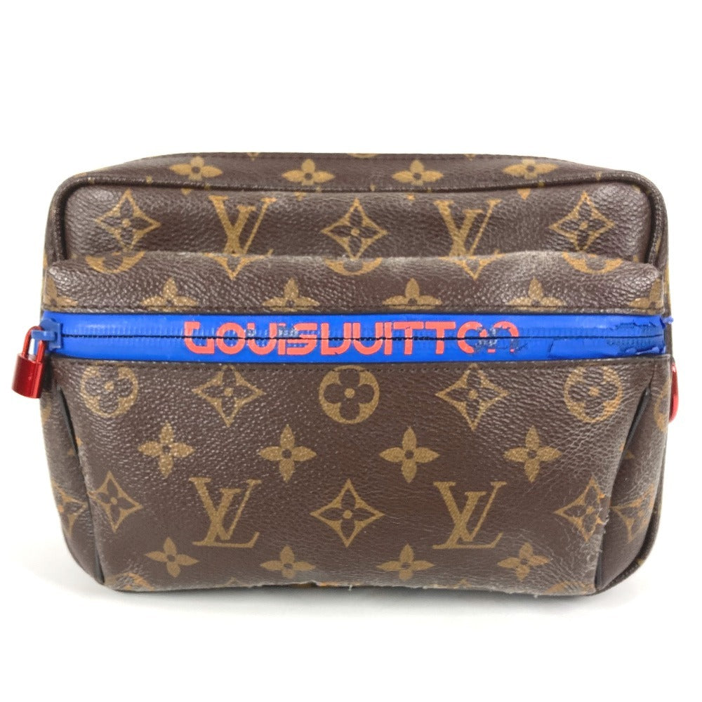 LOUIS VUITTON M43828 モノグラム キムジョーンズ パシフィック・バムバッグ カバン ショルダーバッグ ウエストポーチ ベルトバッグ クロス ボディバッグ モノグラムキャンバス ユニセックス ブラウン