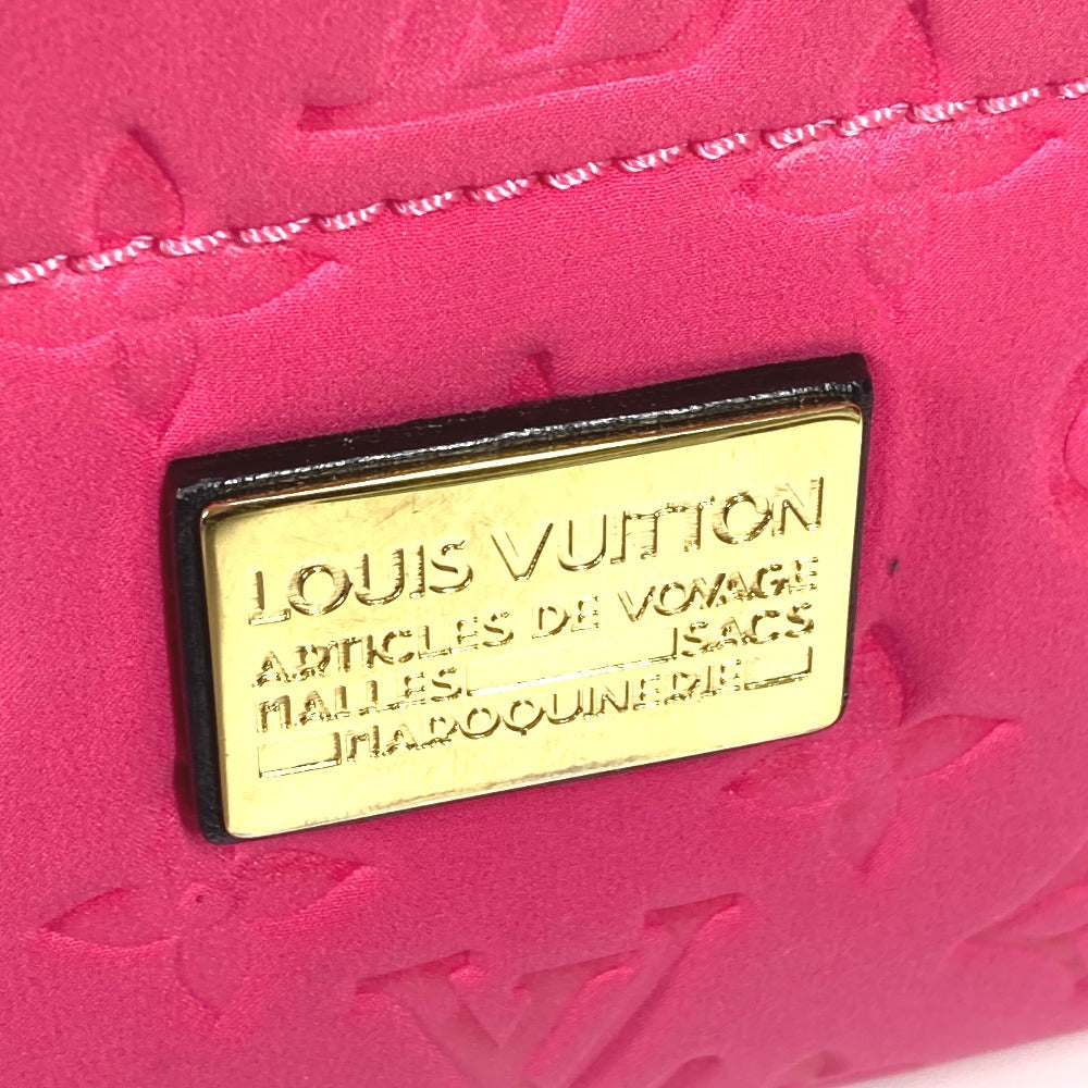 LOUIS VUITTON M92804 クルーズライン モノグラム ポシェットスキューバ カバン ポーチ ストラップ付き セカンドバッグ クラッチバッグ マイクロファイバー レディース ピンク