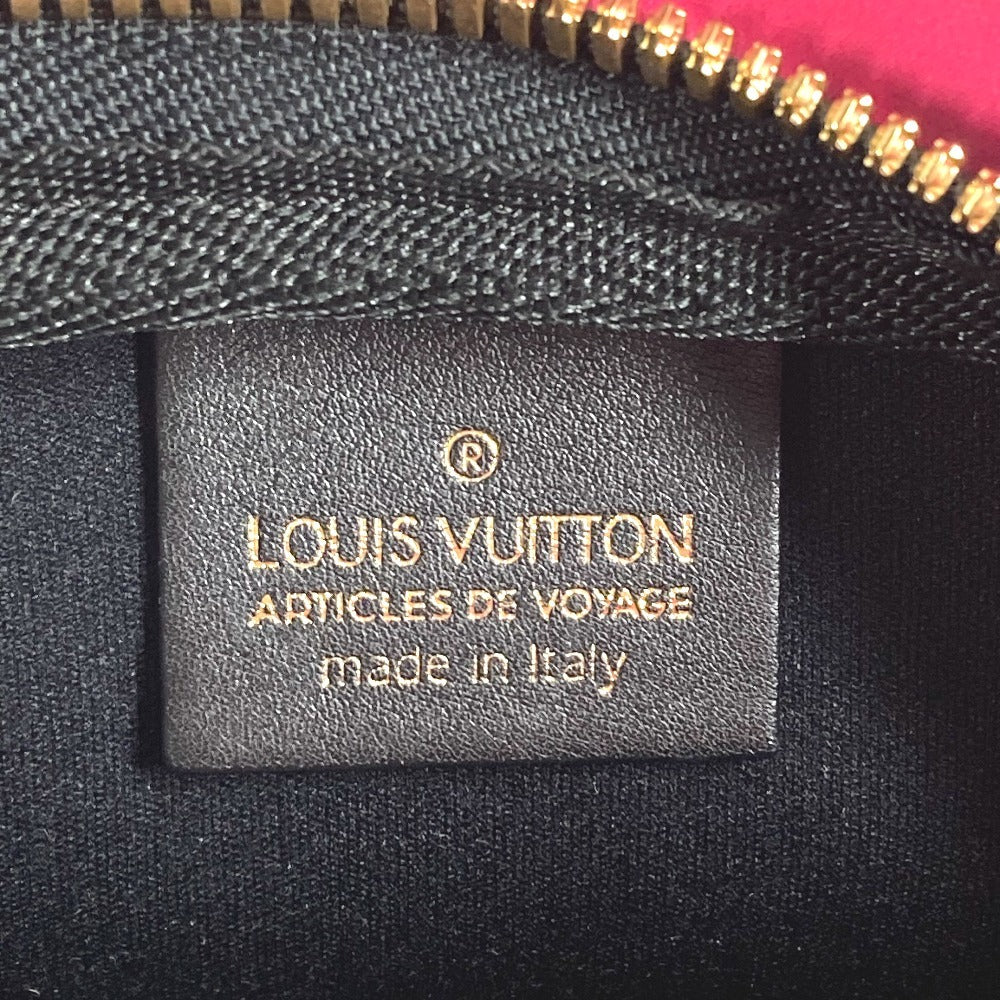 LOUIS VUITTON M92804 クルーズライン モノグラム ポシェットスキューバ カバン ポーチ ストラップ付き セカンドバッグ クラッチバッグ マイクロファイバー レディース ピンク