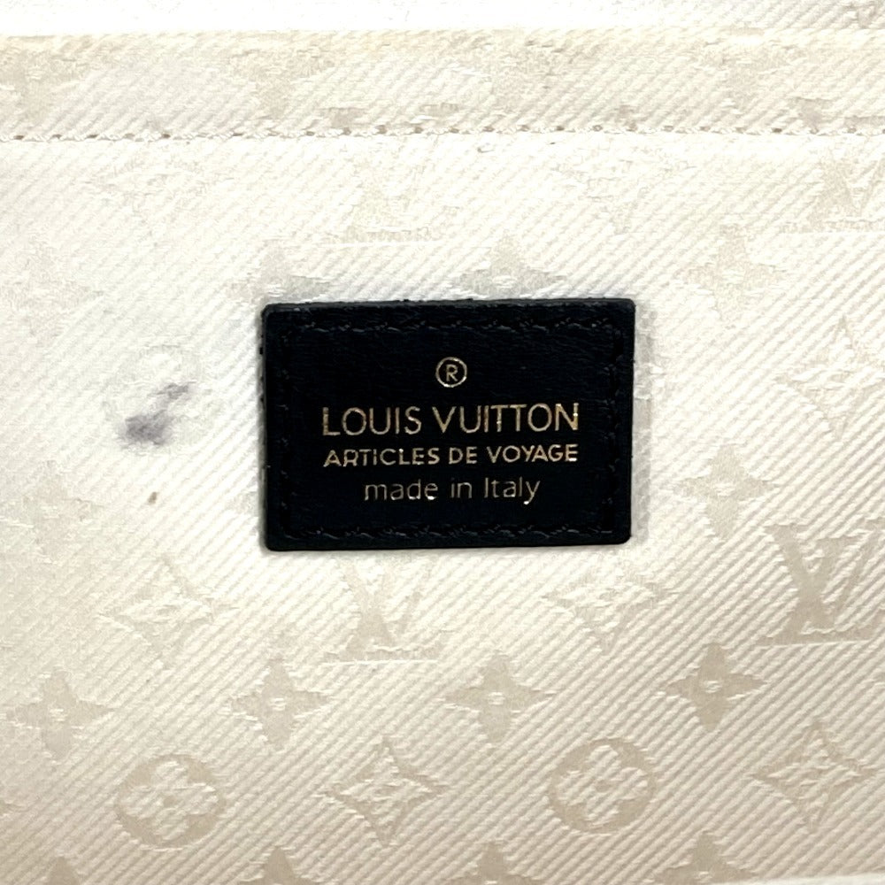LOUIS VUITTON M92806 09SS クルーズライン トラベラー アーティクル・ダ・ヴォワヤージュ カバン 肩掛け トートバッグ ボストンバッグ ショルダーバッグ レザー/キャンバス ユニセックス ブラック