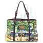 LOUIS VUITTON M93771 Ior Cabas PM Shoulder Bag/Tote Bag in Leather/Canvas, Green