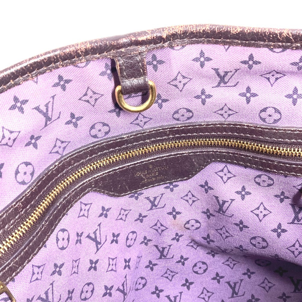 LOUIS VUITTON M93771 Ior Cabas PM Shoulder Bag/Tote Bag in Leather/Canvas, Green