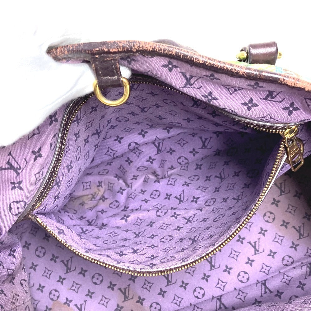 LOUIS VUITTON M93771 Ior Cabas PM Shoulder Bag/Tote Bag in Leather/Canvas, Green