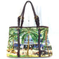 LOUIS VUITTON M93771 Ior Cabas PM Shoulder Bag/Tote Bag in Leather/Canvas, Green