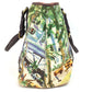 LOUIS VUITTON M93771 Ior Cabas PM Shoulder Bag/Tote Bag in Leather/Canvas, Green