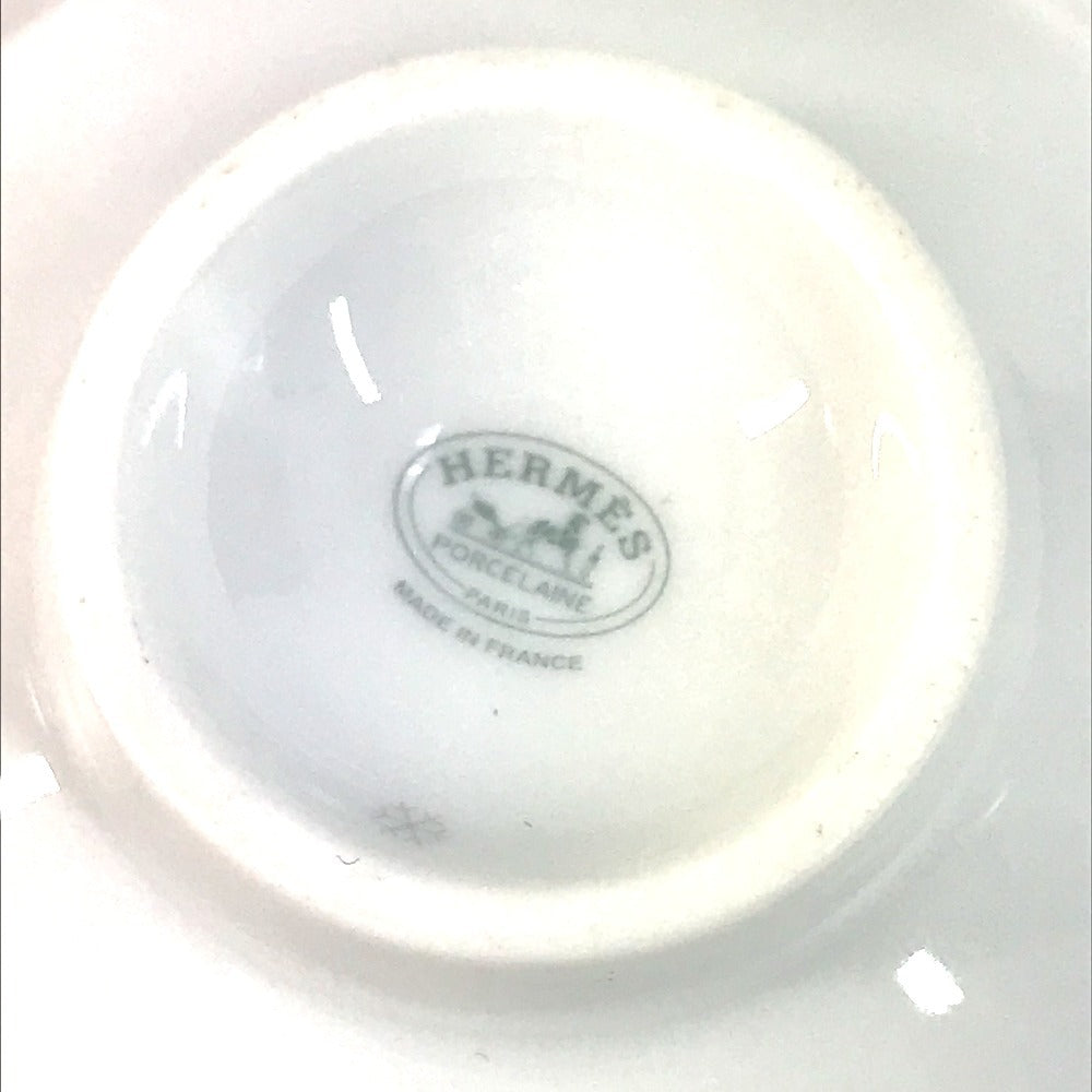 HERMES P038085P カトラリー インテリア 赤道直下のスケッチ ボウルPM ボウル PM お椀 鳥柄 バード お皿 陶器 ユニセックス マルチカラー