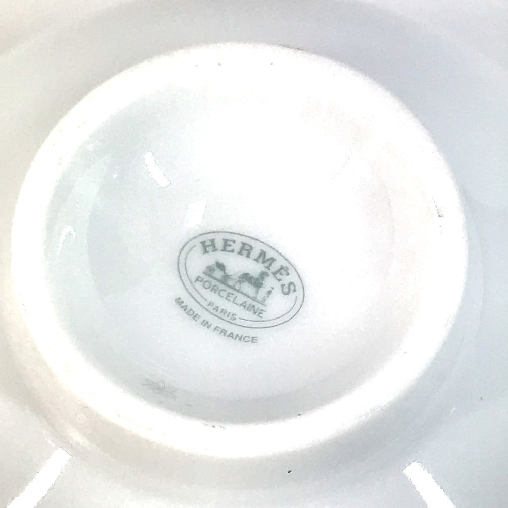 HERMES P038085P カトラリー インテリア 赤道直下のスケッチ ボウルPM ボウル PM お椀 鳥柄 バード お皿 陶器 ユニセックス マルチカラー