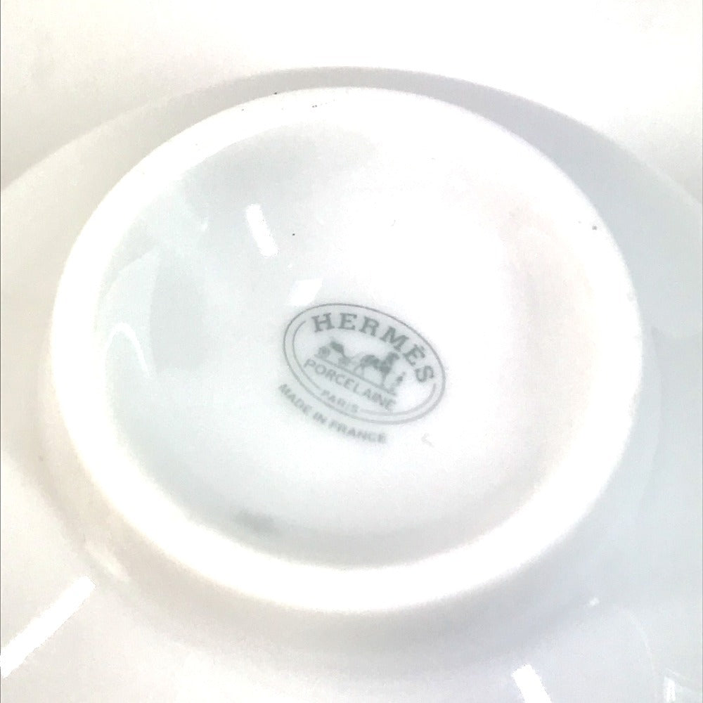 HERMES P038085P カトラリー インテリア 赤道直下のスケッチ ボウルPM ボウル PM お椀 鳥柄 バード お皿 陶器 ユニセックス マルチカラー