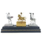 LOUIS VUITTON Unknown VIP Exclusive Novelty Not for Sale Customer Holiday Gift Animal Ornament 2024 Christmas Limited Edition Object Interior Decor Ostrich Zebra Giraffe Metal Object Unisex Silver