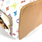LOUIS VUITTON M42229 Monogram Multicolore Petit Noé Drawstring Shoulder Bag in Monogram Multicolore Canvas, Women's, Blanc and White
