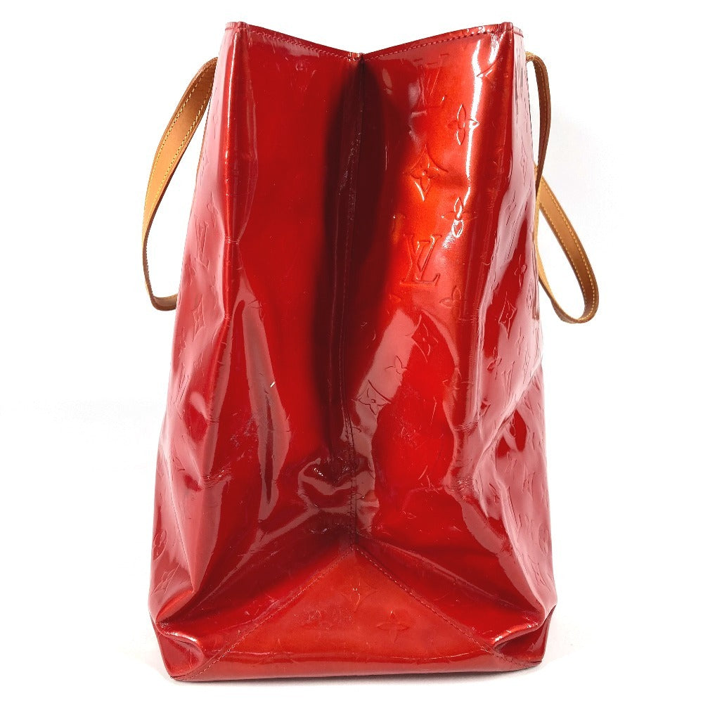 LOUIS VUITTON M91084 Monogram Vernis Reed GM Shoulder Tote Bag, Boston Bag, Monogram Vernis Canvas, Women's, Red