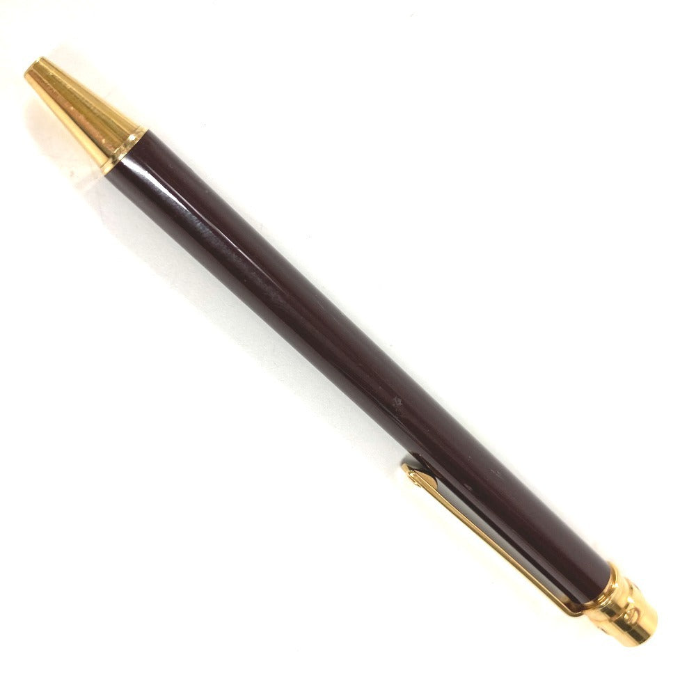 CARTIER Santos de Cartier Love Pen, Writing Instrument, Stationery, Ballpoint Pen, Resin, Unisex, Brown