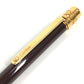 CARTIER Santos de Cartier Love Pen, Writing Instrument, Stationery, Ballpoint Pen, Resin, Unisex, Brown