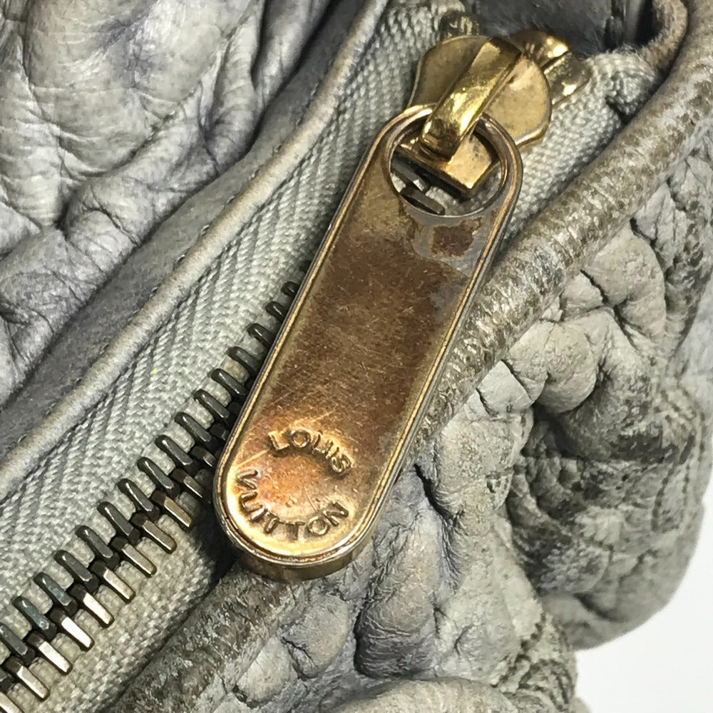 LOUIS VUITTON M95475 Monogram Olympe Nimbus PM Shoulder Bag, Leather, Unisex, Ecru, Gray