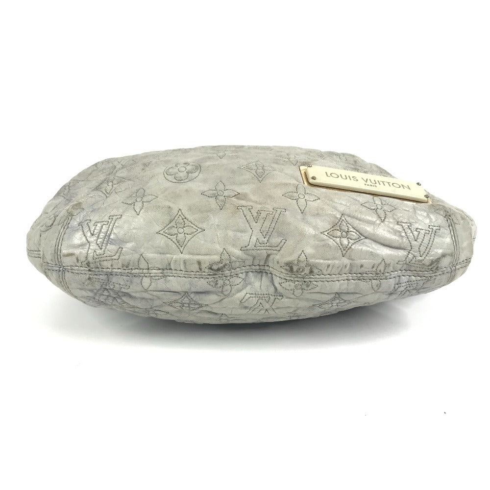 LOUIS VUITTON M95475 Monogram Olympe Nimbus PM Shoulder Bag, Leather, Unisex, Ecru, Gray