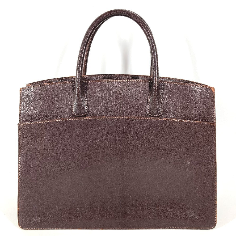 HERMES ホワイトバスGM ハンドバッグ カバン ショルダーバッグ 肩掛け トートバッグ レザー ユニセックス ブラウン