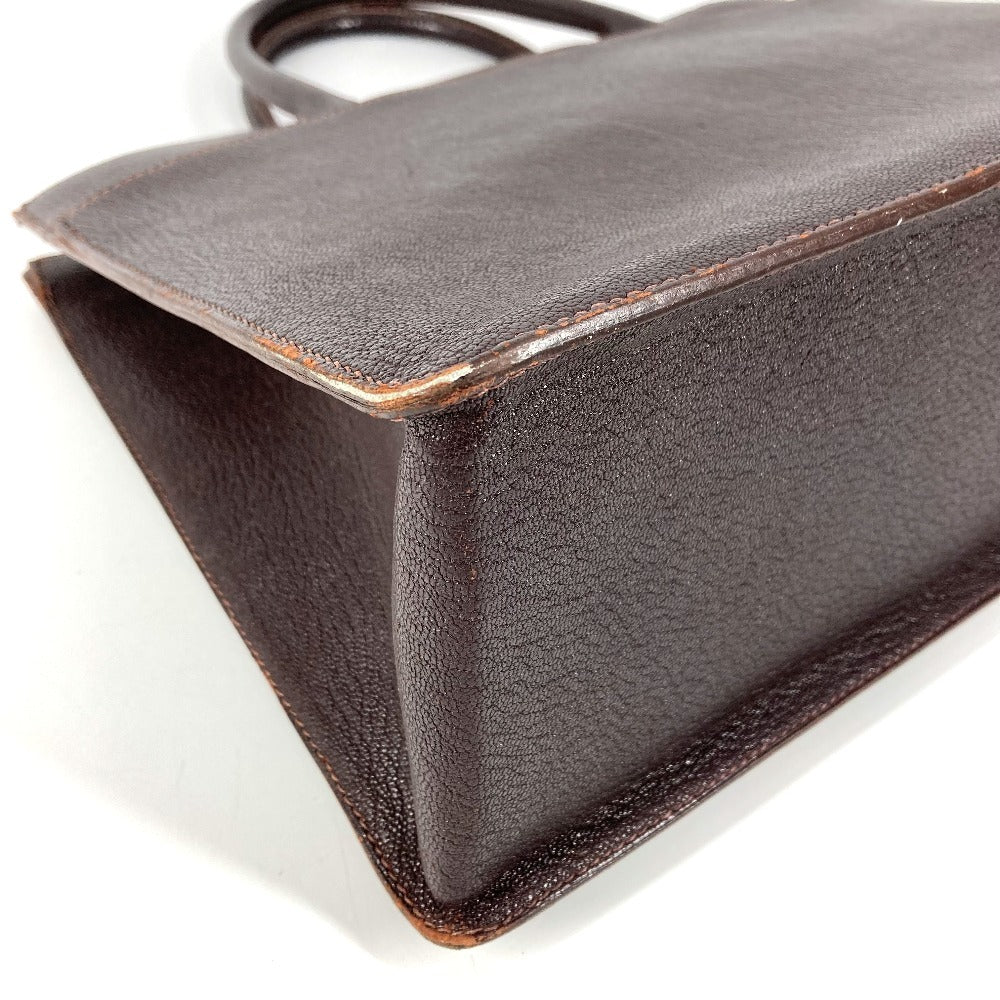 HERMES ホワイトバスGM ハンドバッグ カバン ショルダーバッグ 肩掛け トートバッグ レザー ユニセックス ブラウン