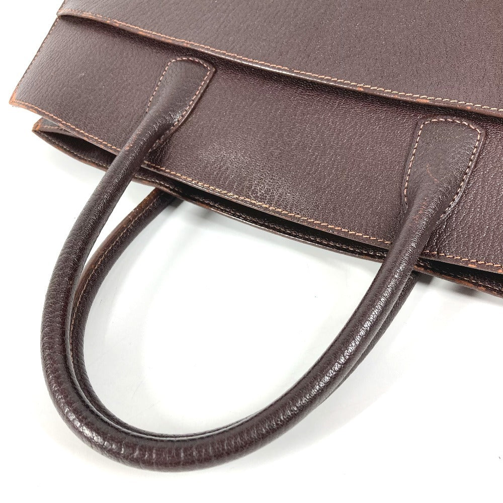HERMES ホワイトバスGM ハンドバッグ カバン ショルダーバッグ 肩掛け トートバッグ レザー ユニセックス ブラウン