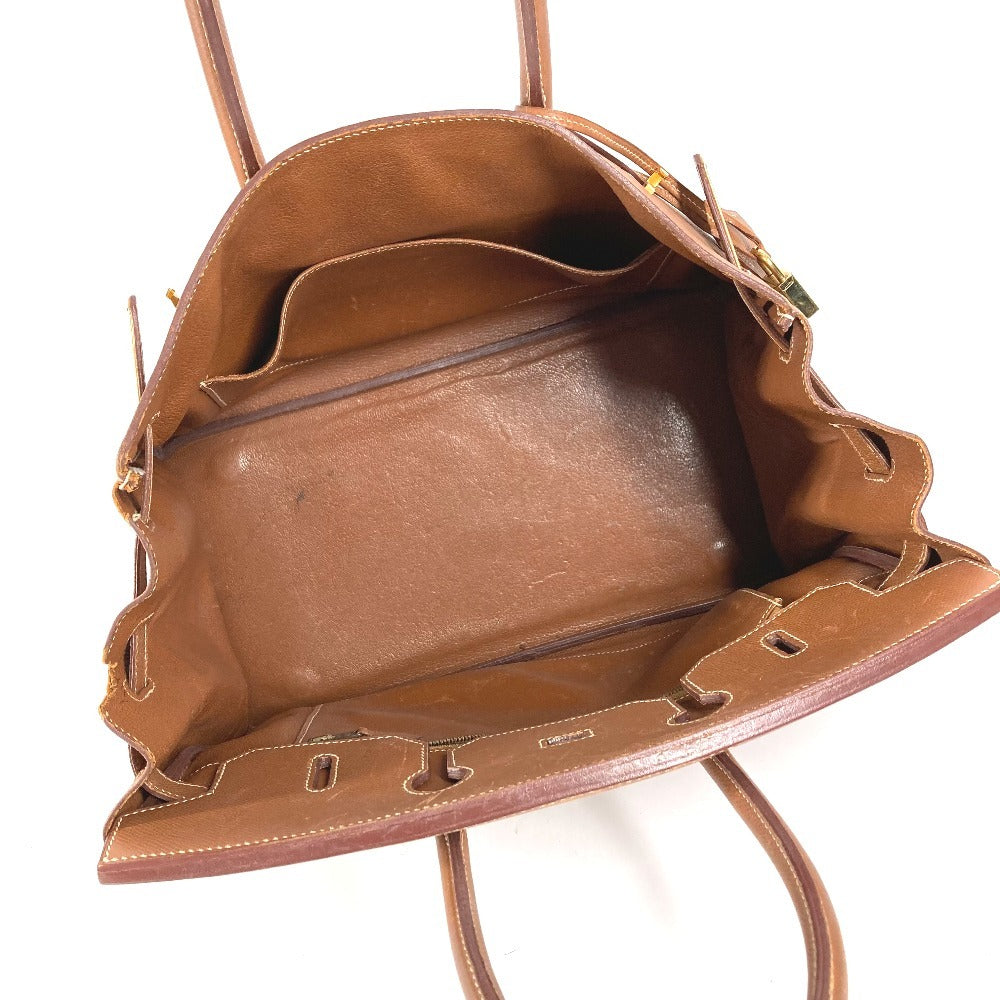 HERMES バーキン35 バーキン 35 カバン トートバッグ ハンドバッグ クシュベル ユニセックス ゴールド ゴールド