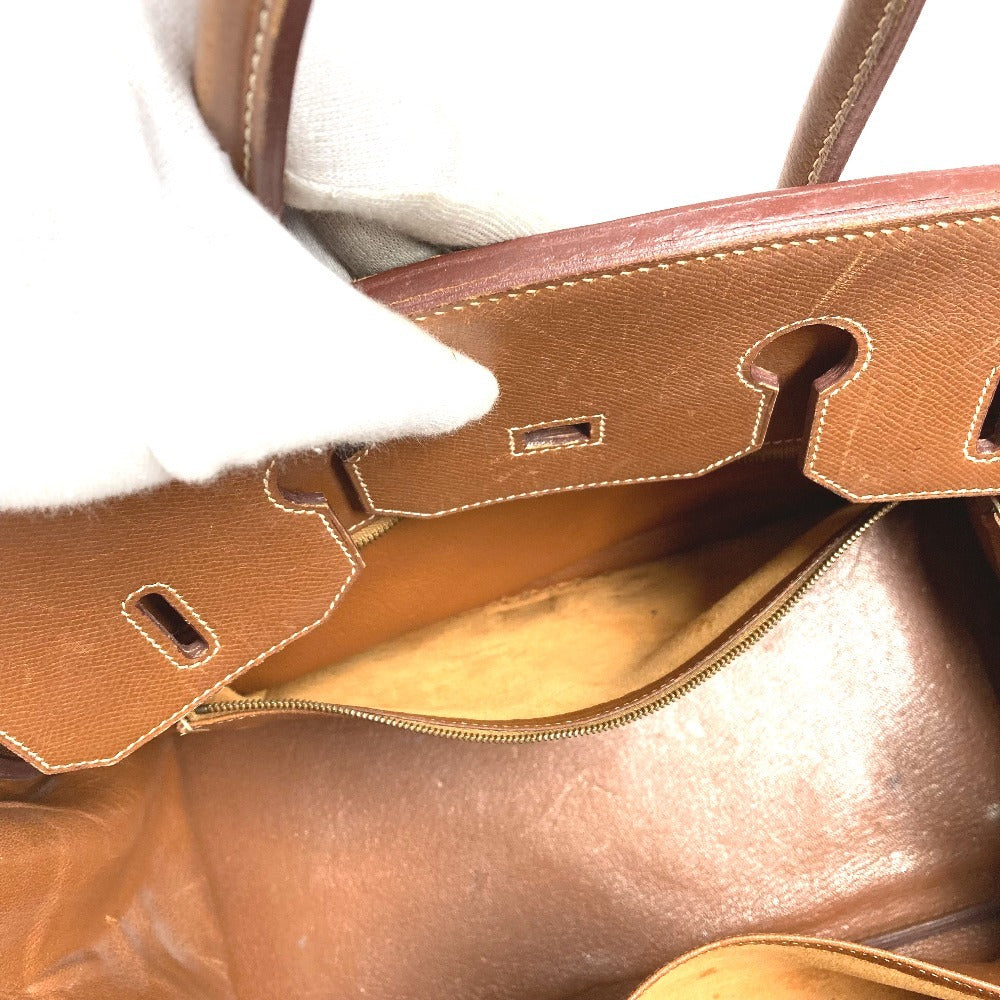 HERMES バーキン35 バーキン 35 カバン トートバッグ ハンドバッグ クシュベル ユニセックス ゴールド ゴールド