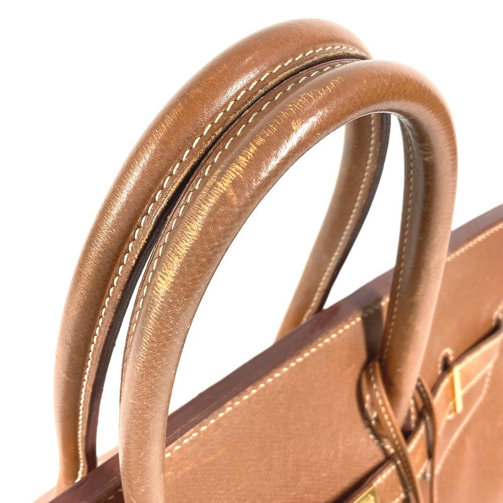 HERMES バーキン35 バーキン 35 カバン トートバッグ ハンドバッグ クシュベル ユニセックス ゴールド ゴールド