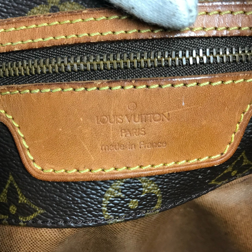 LOUIS VUITTON M51108 Monogram Sac Shopping Tote Bag, Unisex Brown Monogram Canvas