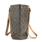 LOUIS VUITTON M51108 Monogram Sac Shopping Tote Bag, Unisex Brown Monogram Canvas
