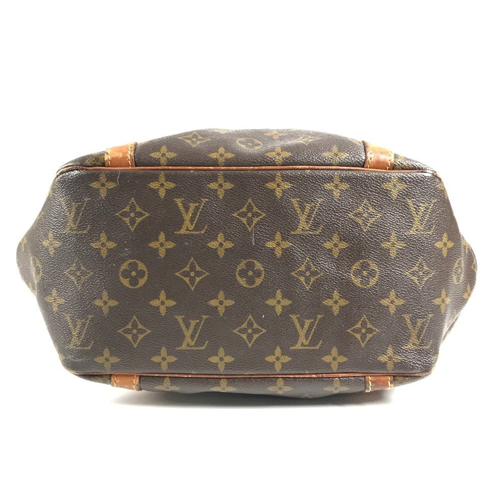 LOUIS VUITTON M51108 Monogram Sac Shopping Tote Bag, Unisex Brown Monogram Canvas