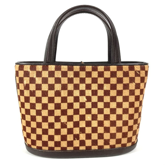 LOUIS VUITTON M92133 ダミエソバージュ インパラ カバン トートバッグ ハンドバッグ ハラコ/レザー ユニセックス ベージュ