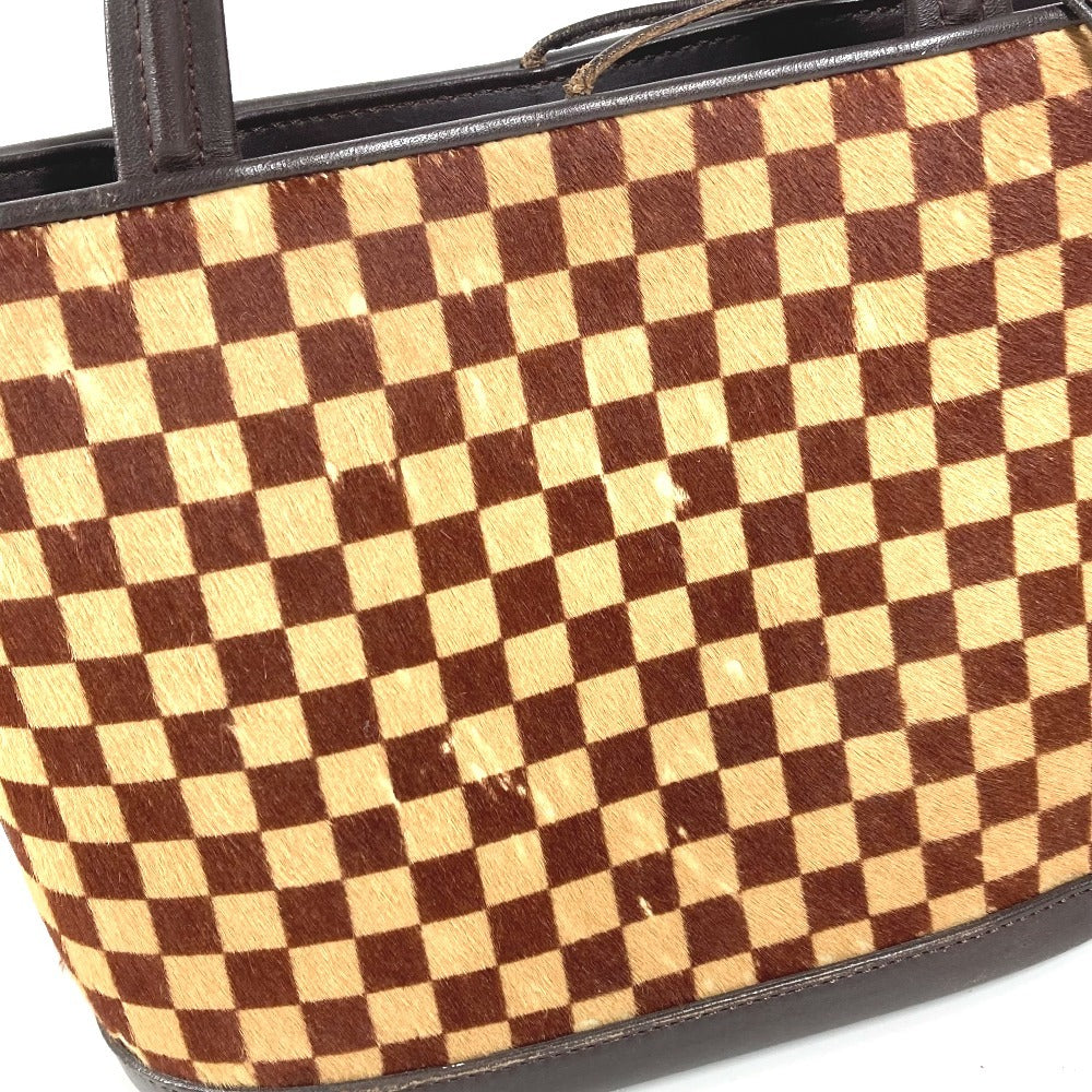 LOUIS VUITTON M92133 ダミエソバージュ インパラ カバン トートバッグ ハンドバッグ ハラコ/レザー ユニセックス ベージュ