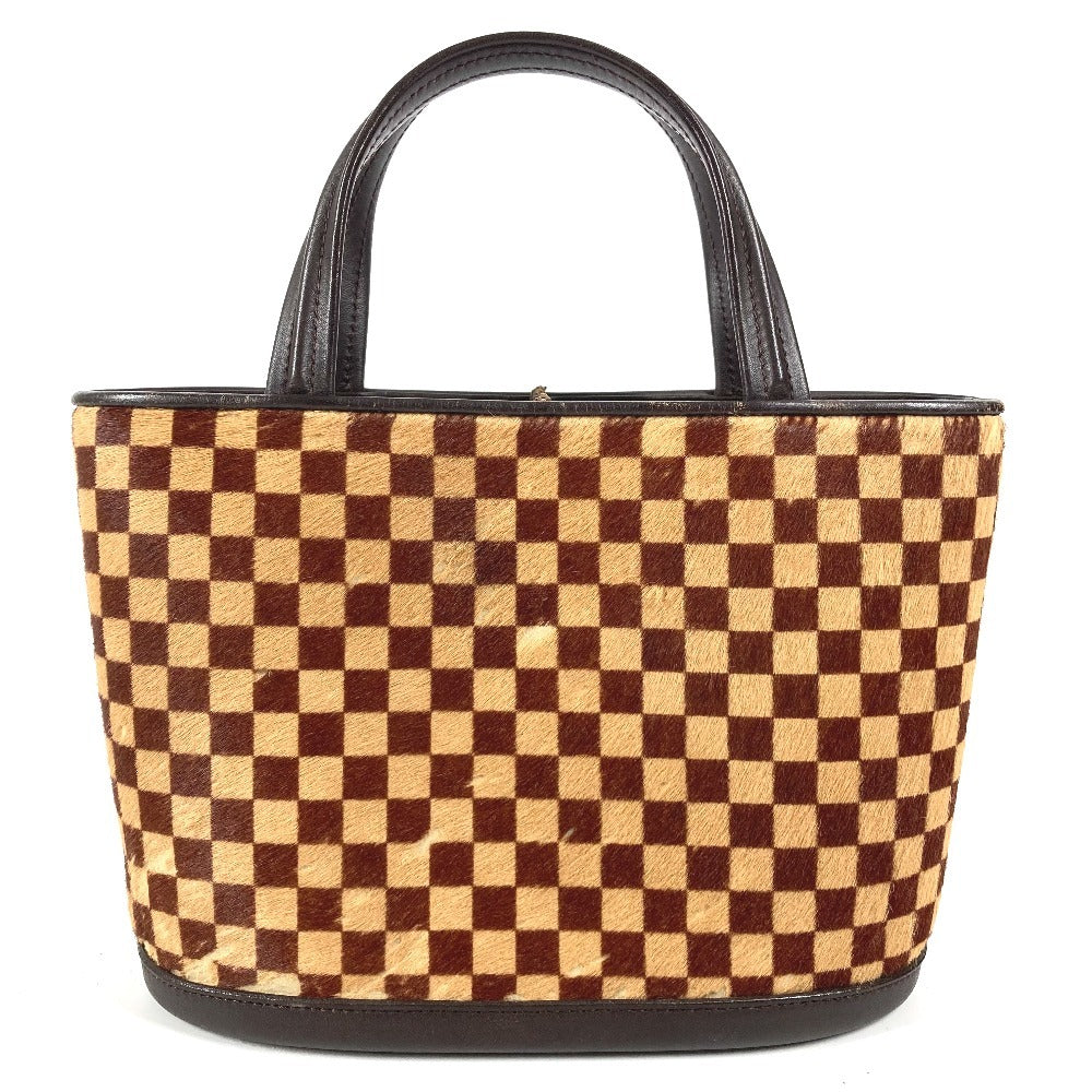 LOUIS VUITTON M92133 ダミエソバージュ インパラ カバン トートバッグ ハンドバッグ ハラコ/レザー ユニセックス ベージュ