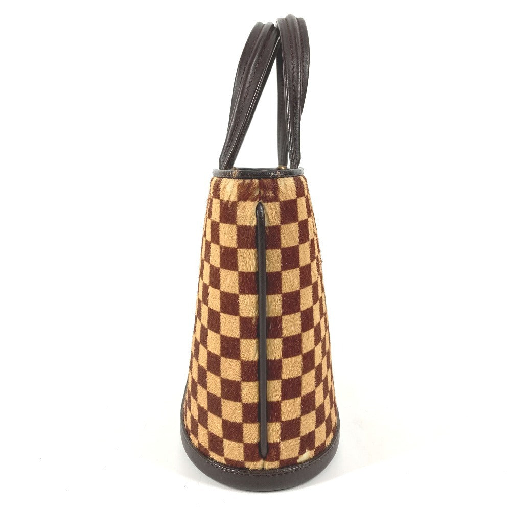 LOUIS VUITTON M92133 ダミエソバージュ インパラ カバン トートバッグ ハンドバッグ ハラコ/レザー ユニセックス ベージュ
