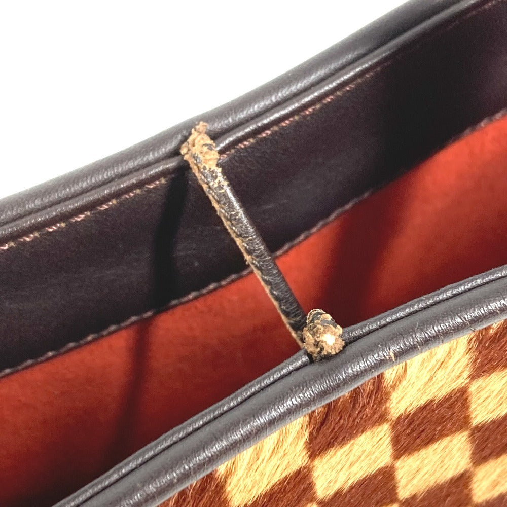 LOUIS VUITTON M92133 ダミエソバージュ インパラ カバン トートバッグ ハンドバッグ ハラコ/レザー ユニセックス ベージュ