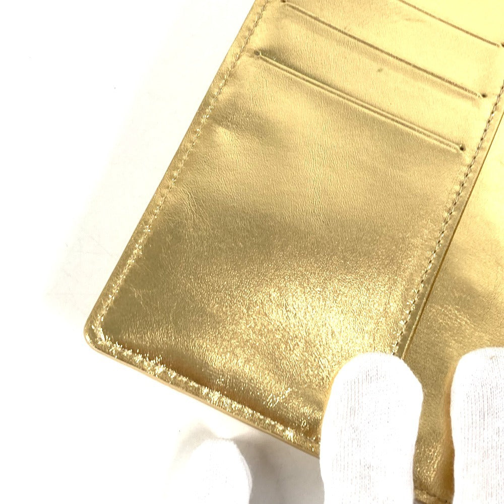 LOUIS VUITTON R20962 モノグラムミロワール アジェンダPM アジェンダ PM システム手帳 ステーショナリー 手帳カバー レザー ユニセックス ゴールド