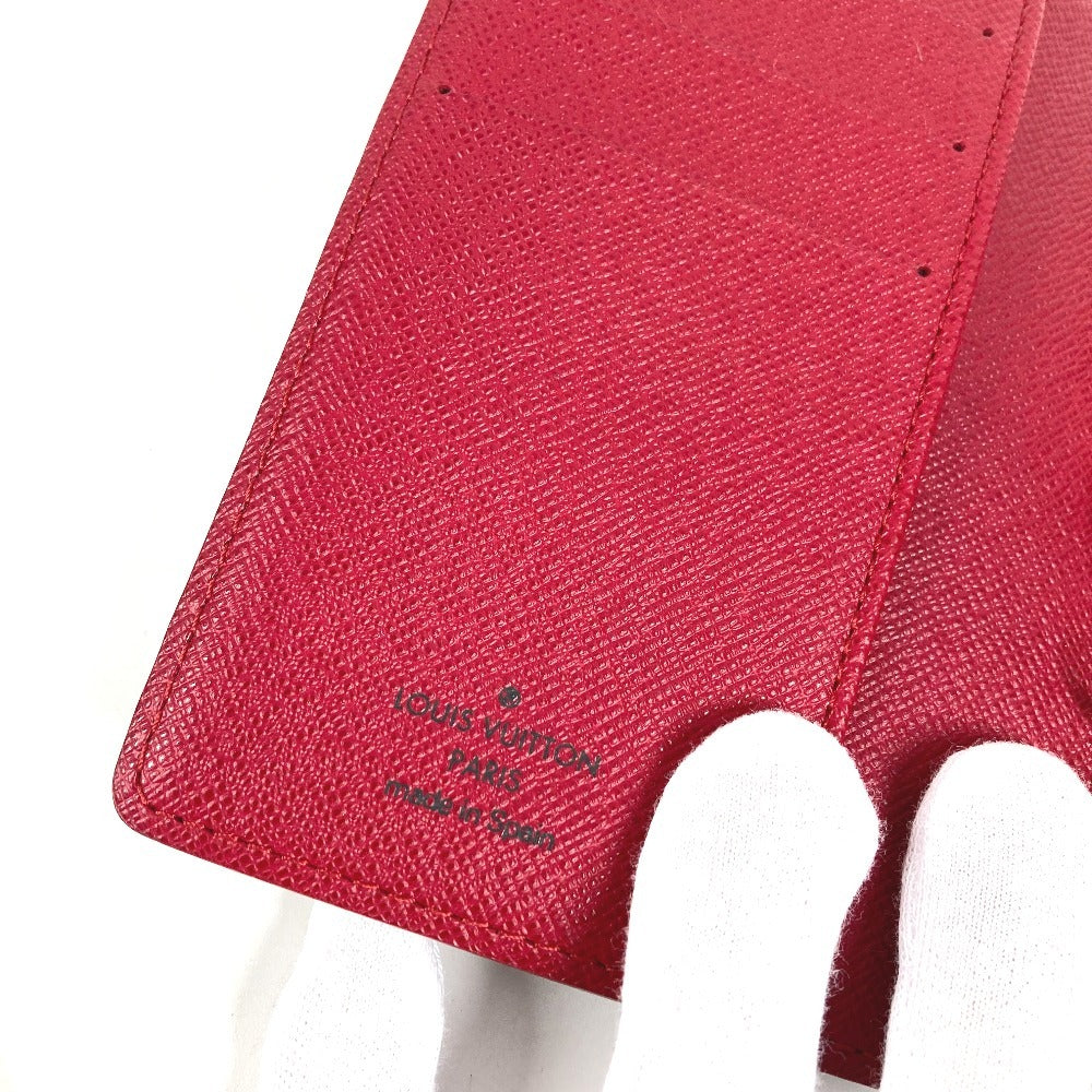 LOUIS VUITTON R21023 モノグラムチェリー アジェンダPM アジェンダ PM システム手帳 村上隆 ステーショナリー 手帳カバー モノグラムチェリーキャンバス レディース ブラウン