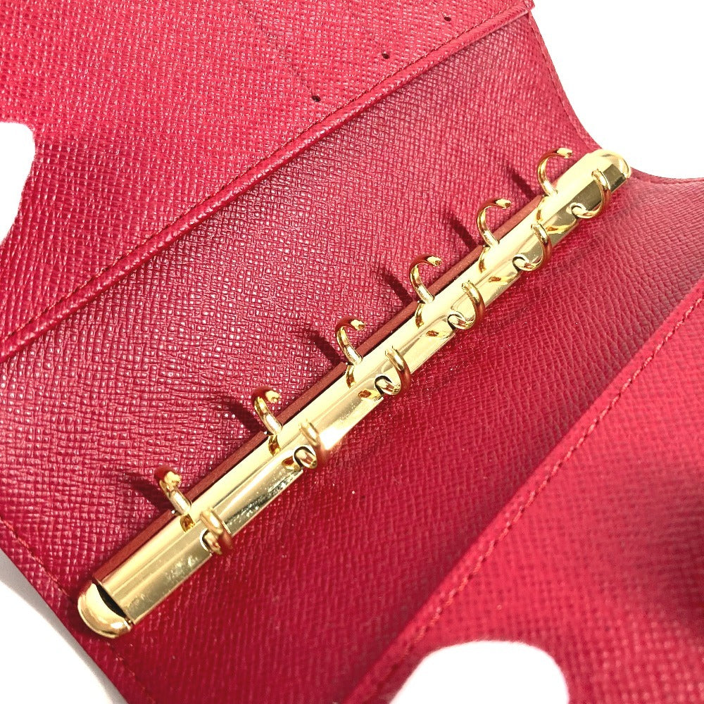 LOUIS VUITTON R21023 モノグラムチェリー アジェンダPM アジェンダ PM システム手帳 村上隆 ステーショナリー 手帳カバー モノグラムチェリーキャンバス レディース ブラウン
