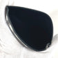 HERMES Logo City 3CC Business Card Holder Pass Case Tricolor Card Case Epsom Unisex Black