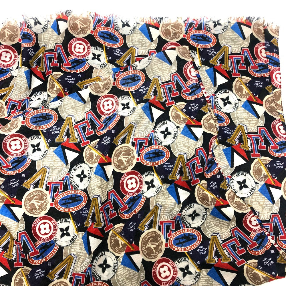 LOUIS VUITTON M70623 エトール オールオーバー LVリーグ ストール フリンジ 大判 ストール マフラー アパレル ファッション小物 ショール コットン ユニセックス M70623